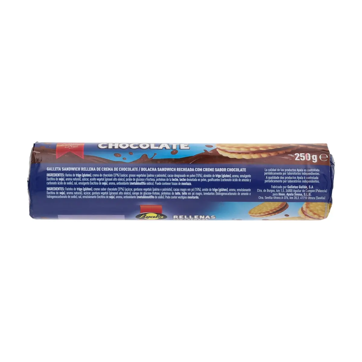 Galletas rellenas con crema de Chocolate Ayala (250 g / 8.82 oz) - Thumbnail 3