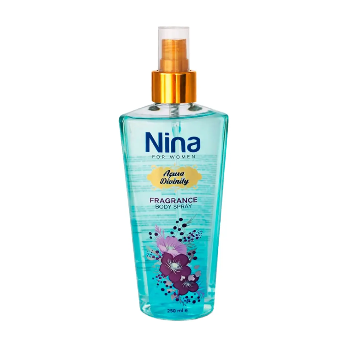 Fragancia para mujeres divinidad azul Nina (250 ml)