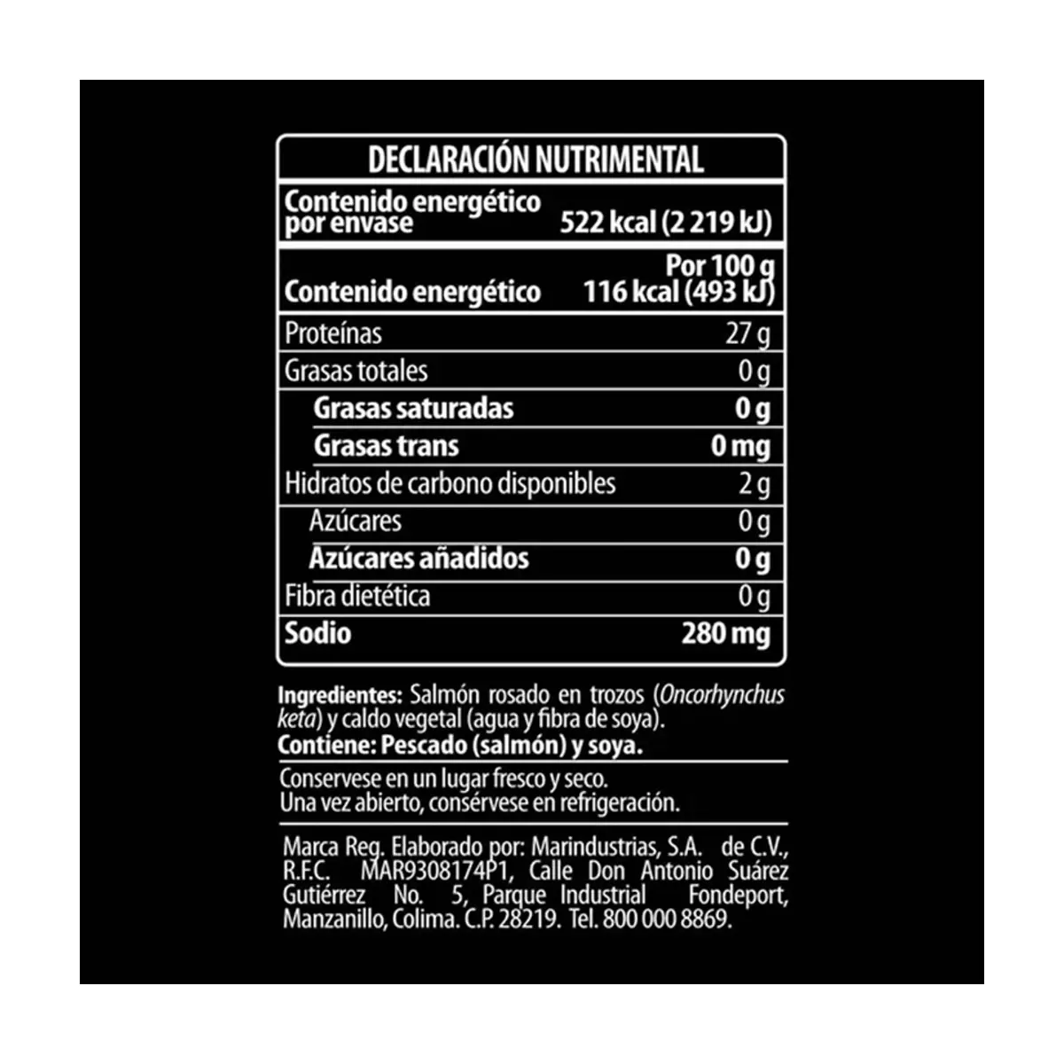 Salmón en agua gourmet Tuny (75 g / 2.64 oz) - Thumbnail 2
