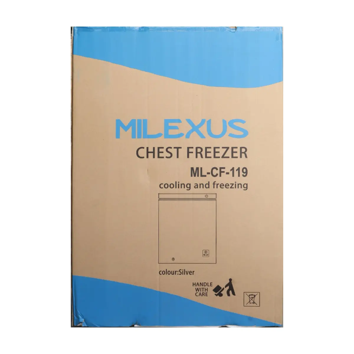 Congelador horizontal -freezer- de 4.2 pies cúbicos Milexus ML-CF-119 - Thumbnail 7
