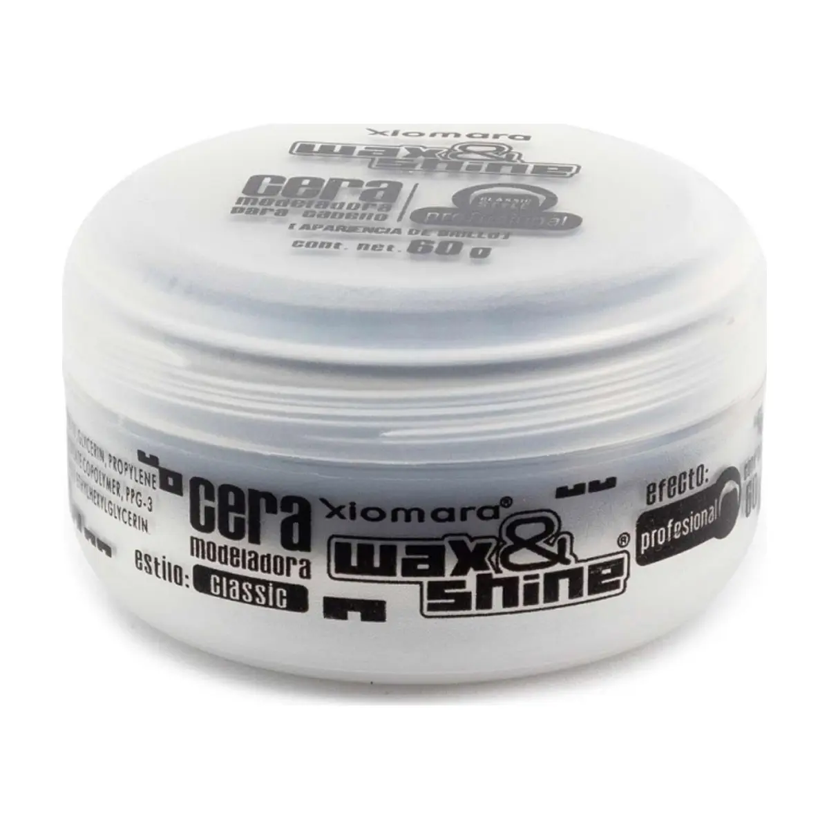 Cera modeladora para cabello Xiomara Wax&Shine (60 g / 2.12 oz) - Thumbnail 2