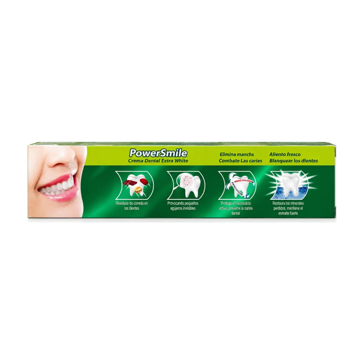 Pasta dental mentolada Power Smile (115 g / 4.05 oz) - Thumbnail 3