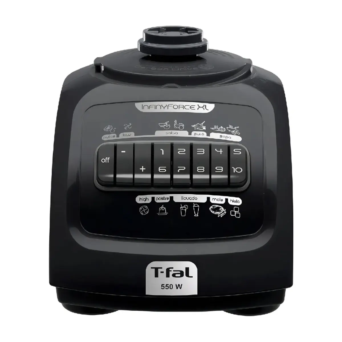 Licuadora negra 550 W T-fal InfinyForceXL LN8208MX - Thumbnail 2