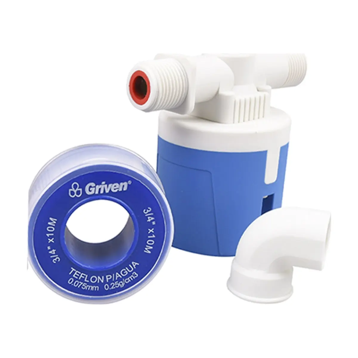 Válvula de control para nivel de agua de 1/2" Griven