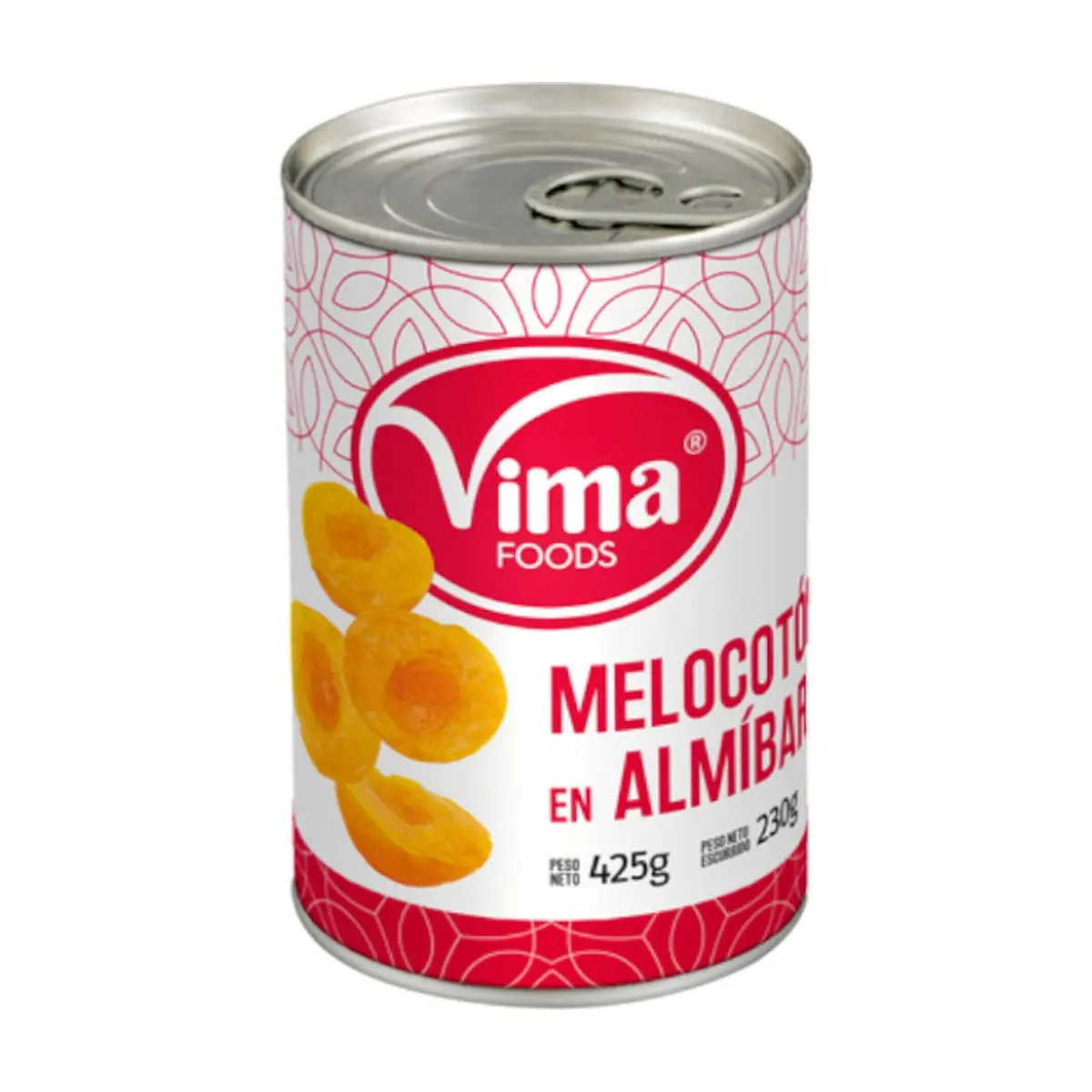 Melocotón en almíbar Vima Foods (425 g / 15 oz) - Miniatura 1