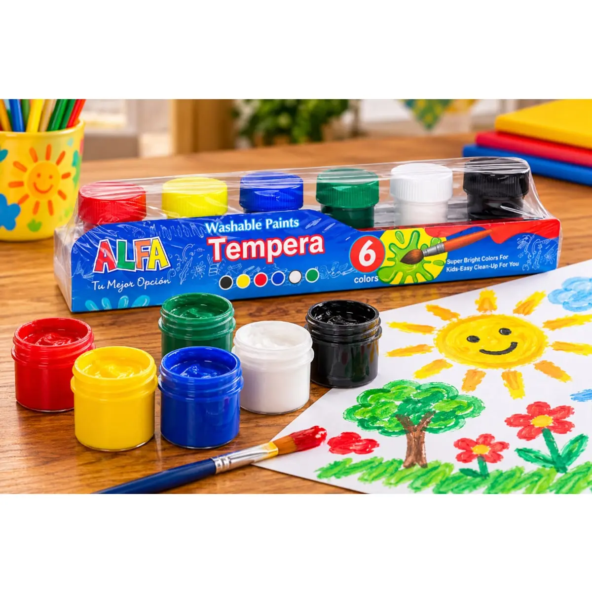 Tempera lavable ALFA (6 U) - Miniatura 4