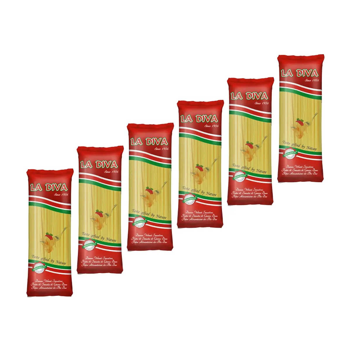 Espaguetis La Diva (6 x 500 g / 1.1 lb)
