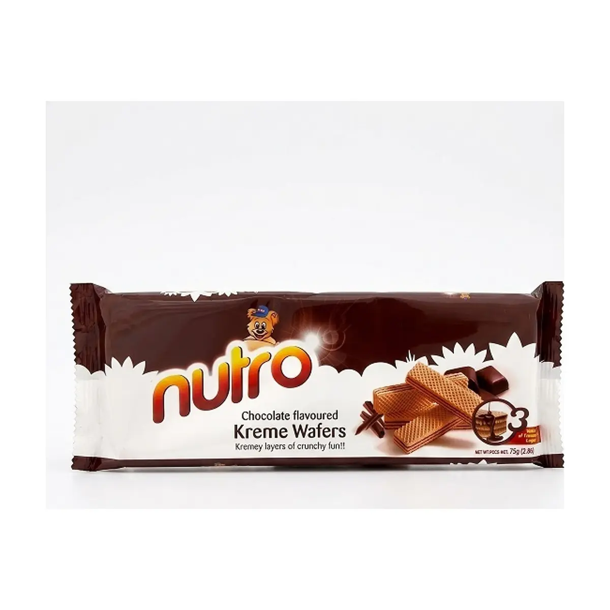 Wafers Sabor Chocolate (75 gr) NUTRO