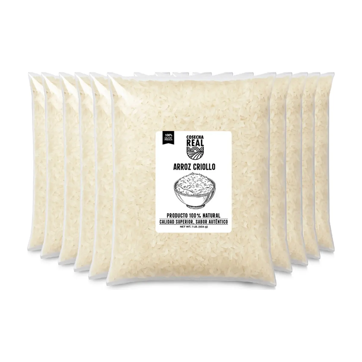 Arroz criollo Cosecha Real (10 x 454 g / 1 lb)