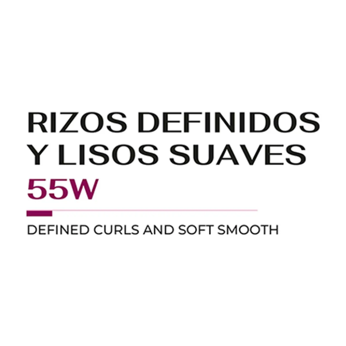 Plancha - tenaza - rizador de 55 W para cabello Evok - Thumbnail 4