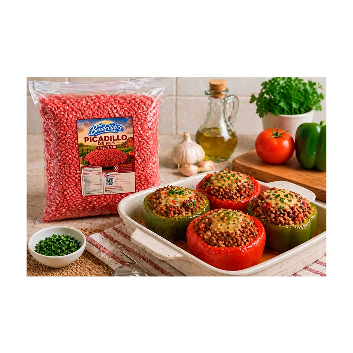 Picadillo de res Los Bendecidos (1 kg / 2.2 lb) - Thumbnail 3