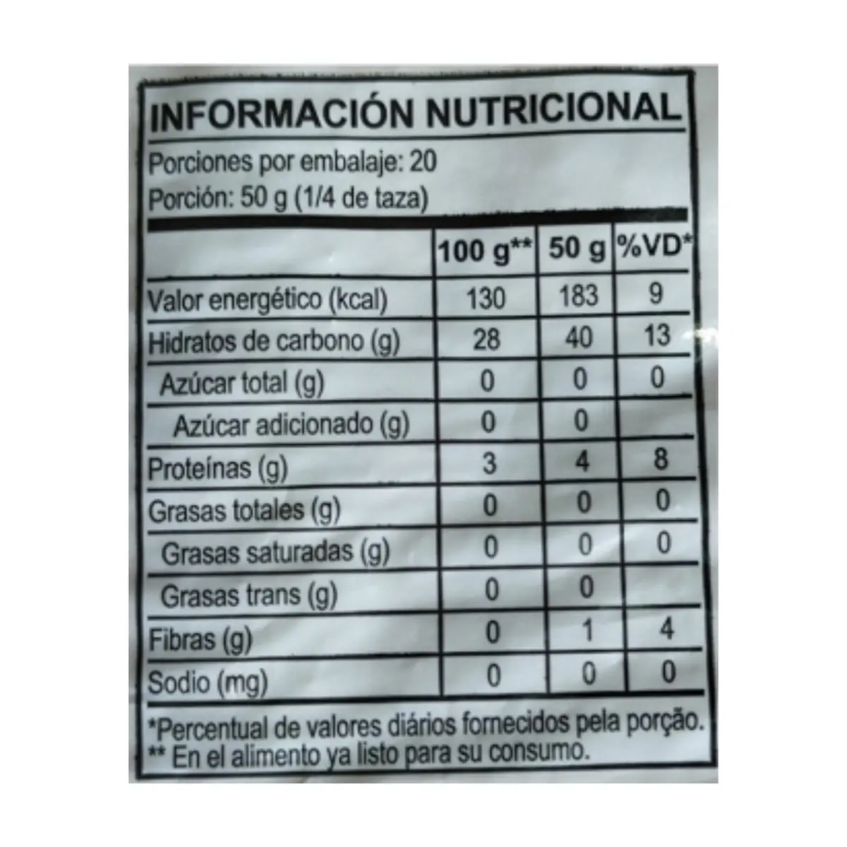 Arroz blanco Tulipán (1 kg / 2.2 lb) - Thumbnail 4