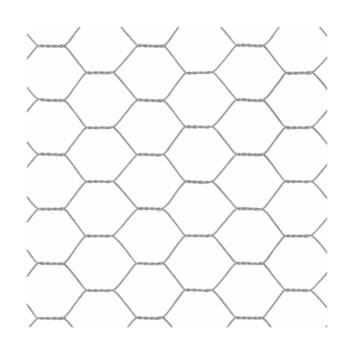 Malla hexagonal galvanizada 1" de apertura 1 m x 50 m Vonder - Thumbnail 2