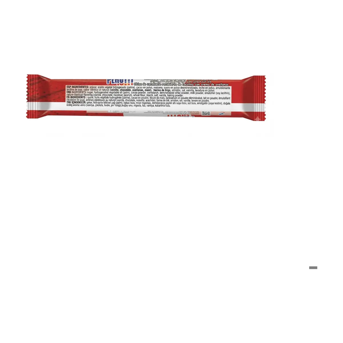Oblea de maní con crema de avellanas y cubierta de cacao Perotti XXL Akai (70 g / 2.46 oz) - Thumbnail 2