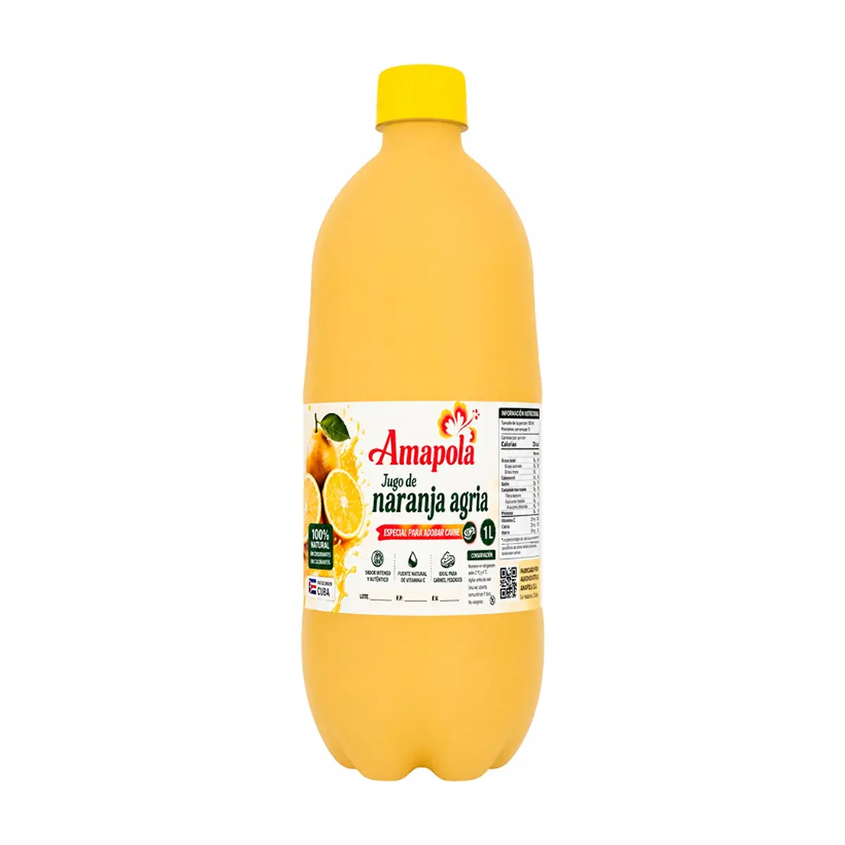 Jugo de naranja agria Amapola (1 L)