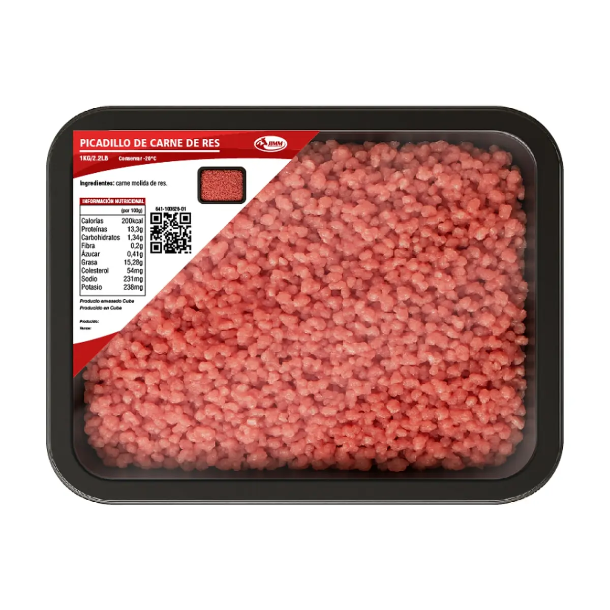 Picadillo de carne de res Jimm (1.0 kg / 2.2 lb)