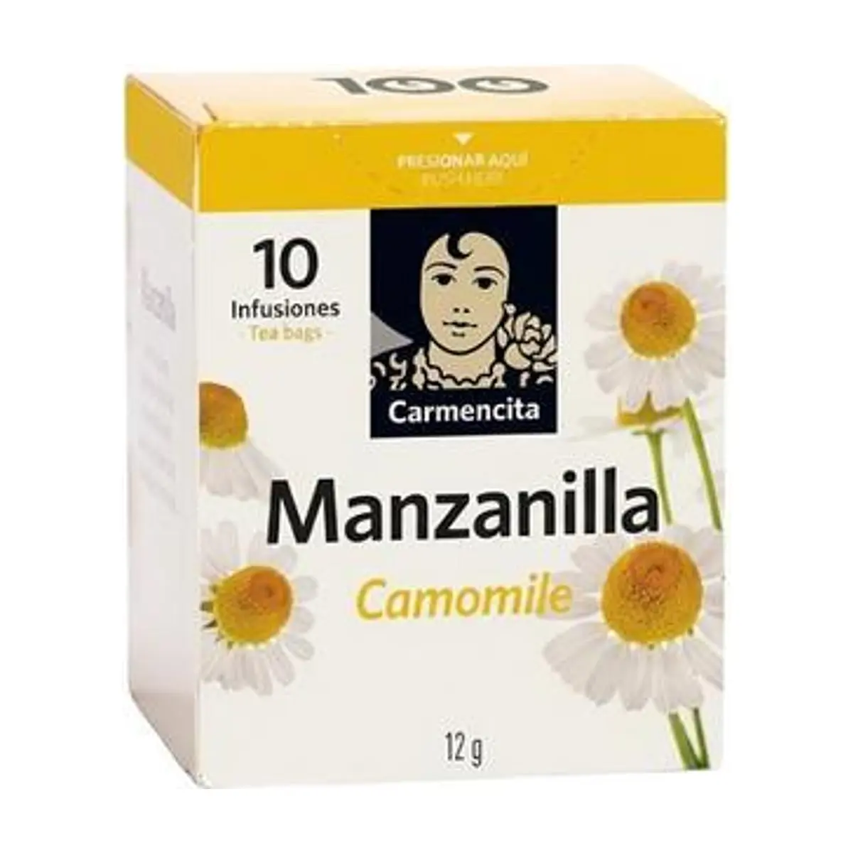 Infusión de Manzanilla (10 u x12 gr) CARMENCITA