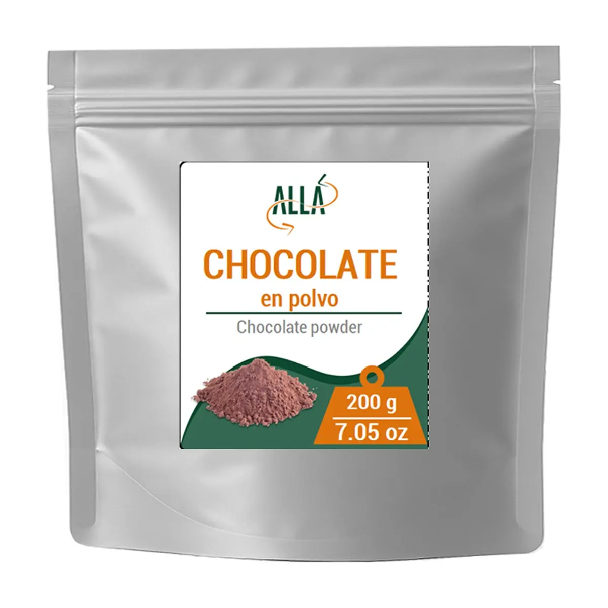 Chocolate en polvo ALLÁ (200 g / 7.05 oz) - Thumbnail 4