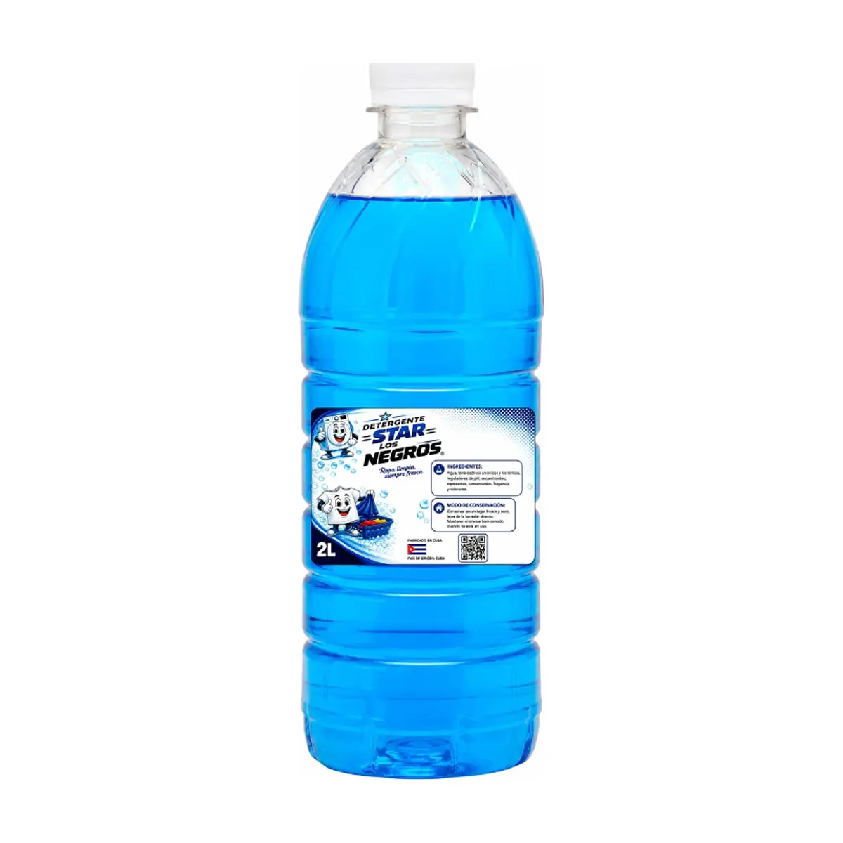 Detergente líquido para ropa Star Los Negros (1 L)