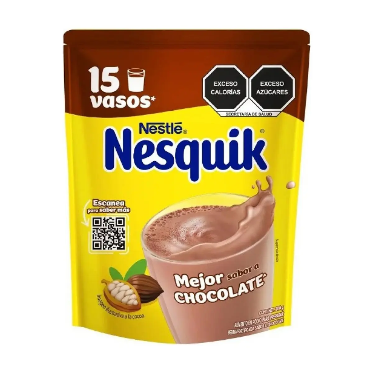 Chocolate en polvo Nesquik Nestlé (200 g / 7.05 oz)
