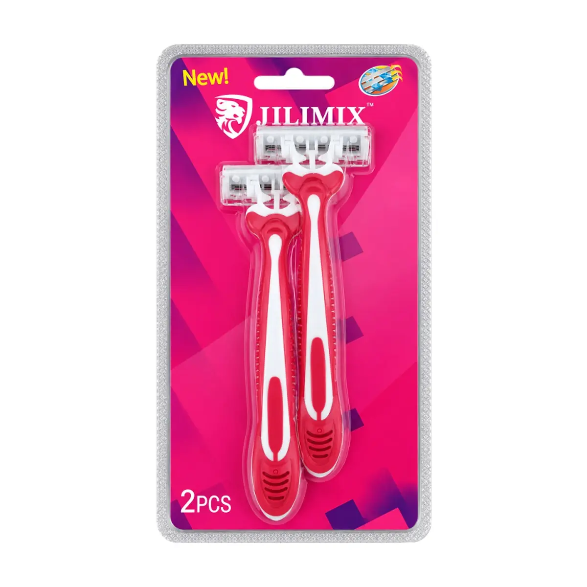 Máquinas de afeitar desechables para mujer de 3 hojas Jilimix (2 U)