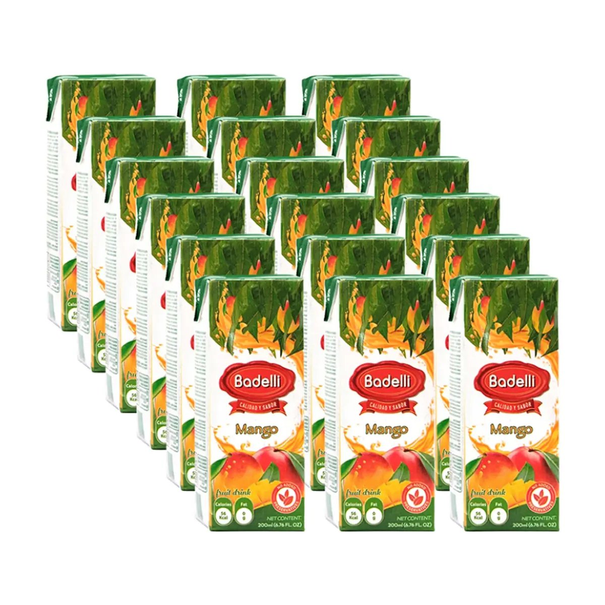Jugo de mango Badelli (18 x 200 ml / 6.76 oz fl) - Miniatura 1