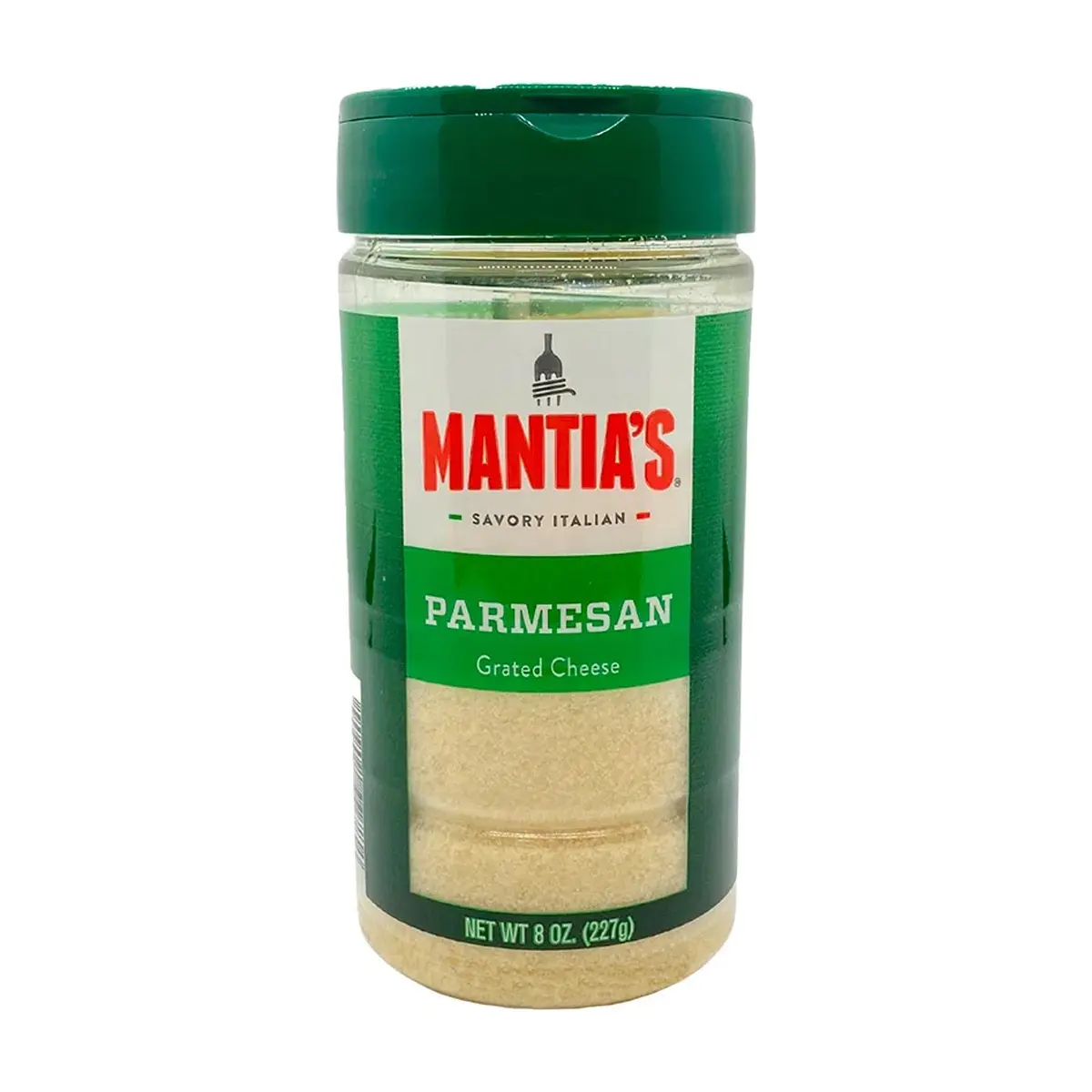 Queso parmesano rallado Mantia' S (227 g / 8 oz)