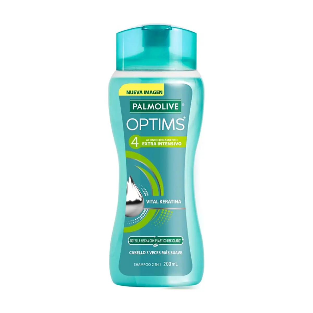 Champú 2 en 1 acondicionamiento extra intensivo Palmolive Optims (200 ml) - Thumbnail 5