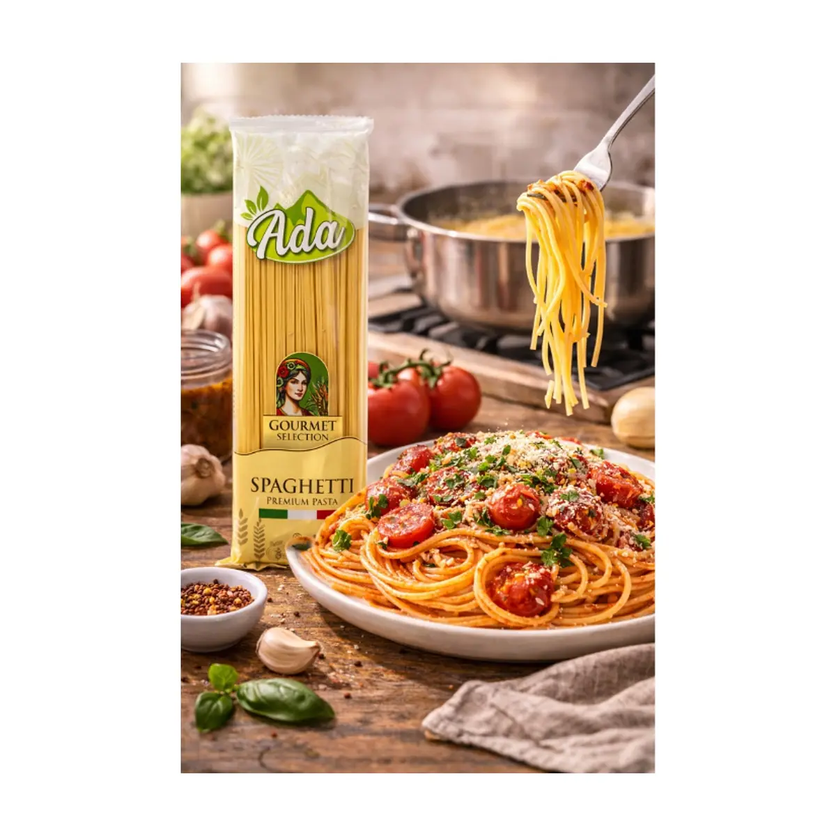 Espaguetis Ada (500 g / 1.1 lb) - Thumbnail 5
