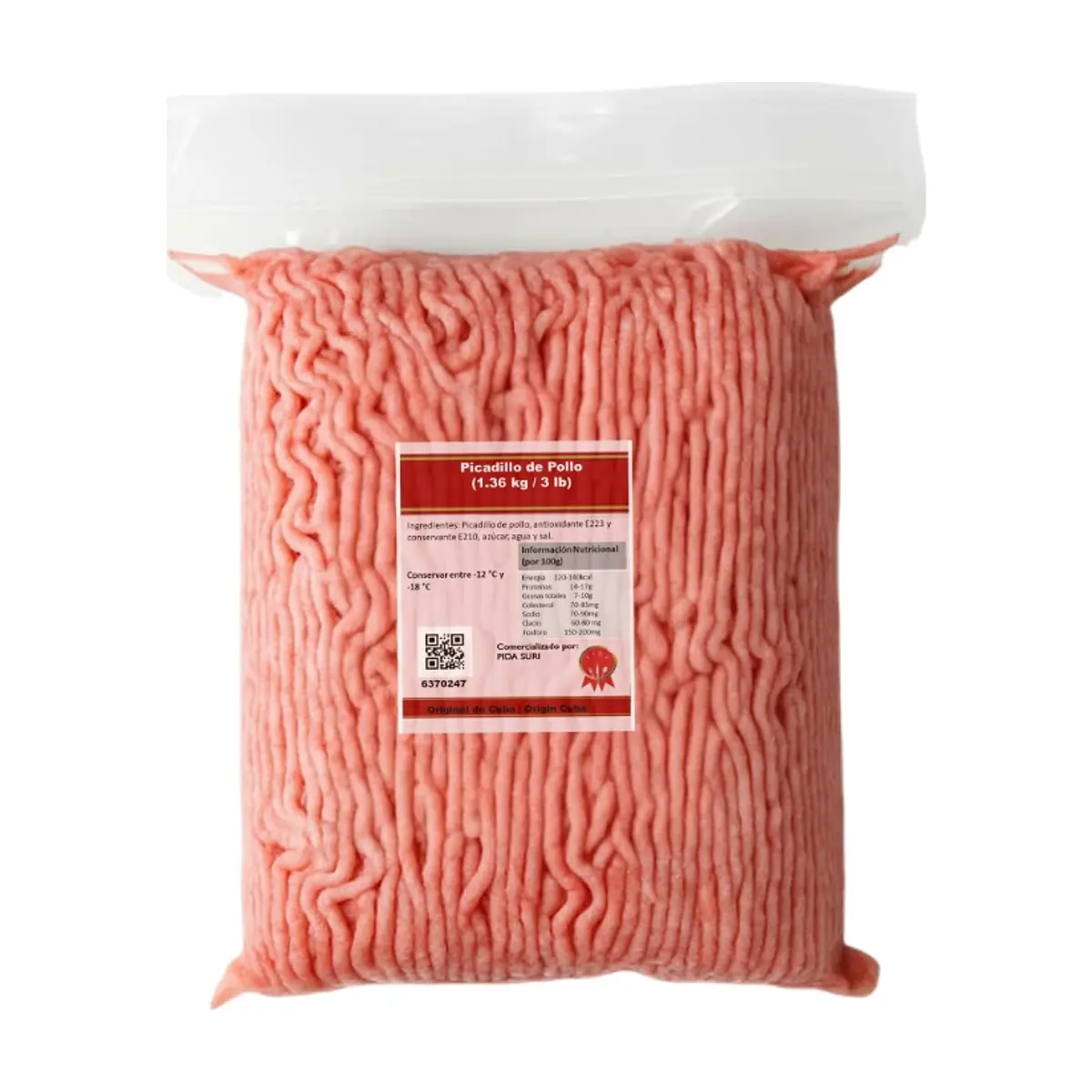 Picadillo de pollo Pida (1.36 kg / 3 lb)