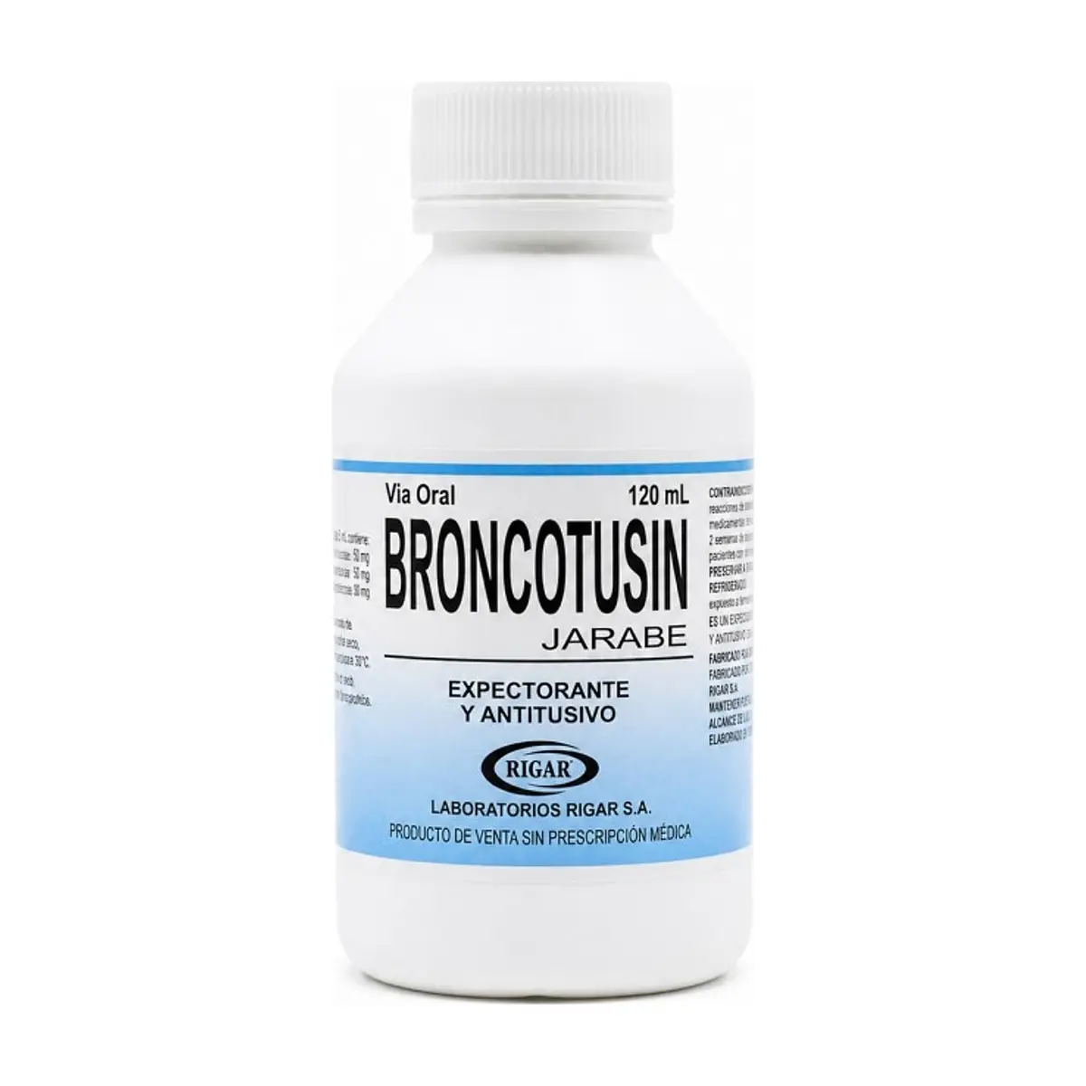 Jarabe Broncotusin (120ml) RIGAR - Imagen 1