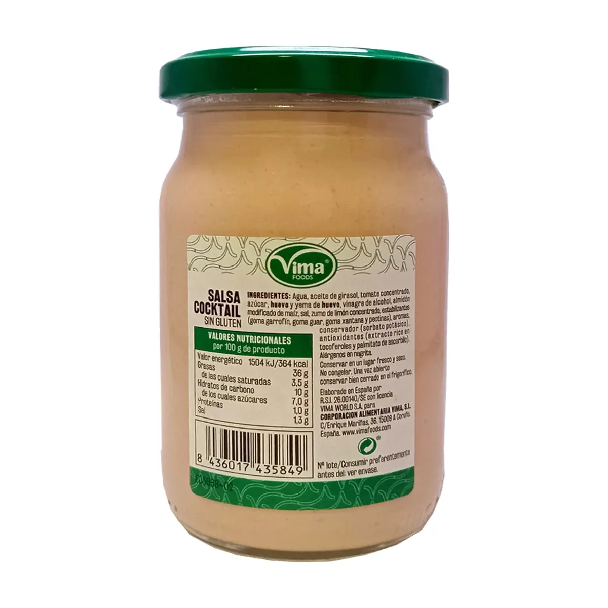 Salsa cocktail Vima Foods (225 ml) - Thumbnail 3