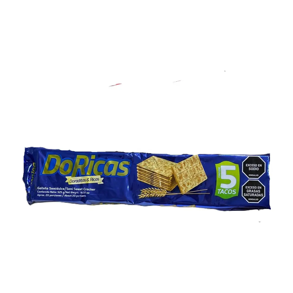 Galletas semidulces Doricas (525 g / 1.15 lb)