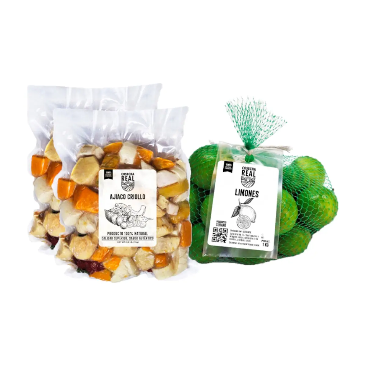 Combo de comida tradicional Cosecha Real #3: Ajiaco criollo + Limones - Imagen 1