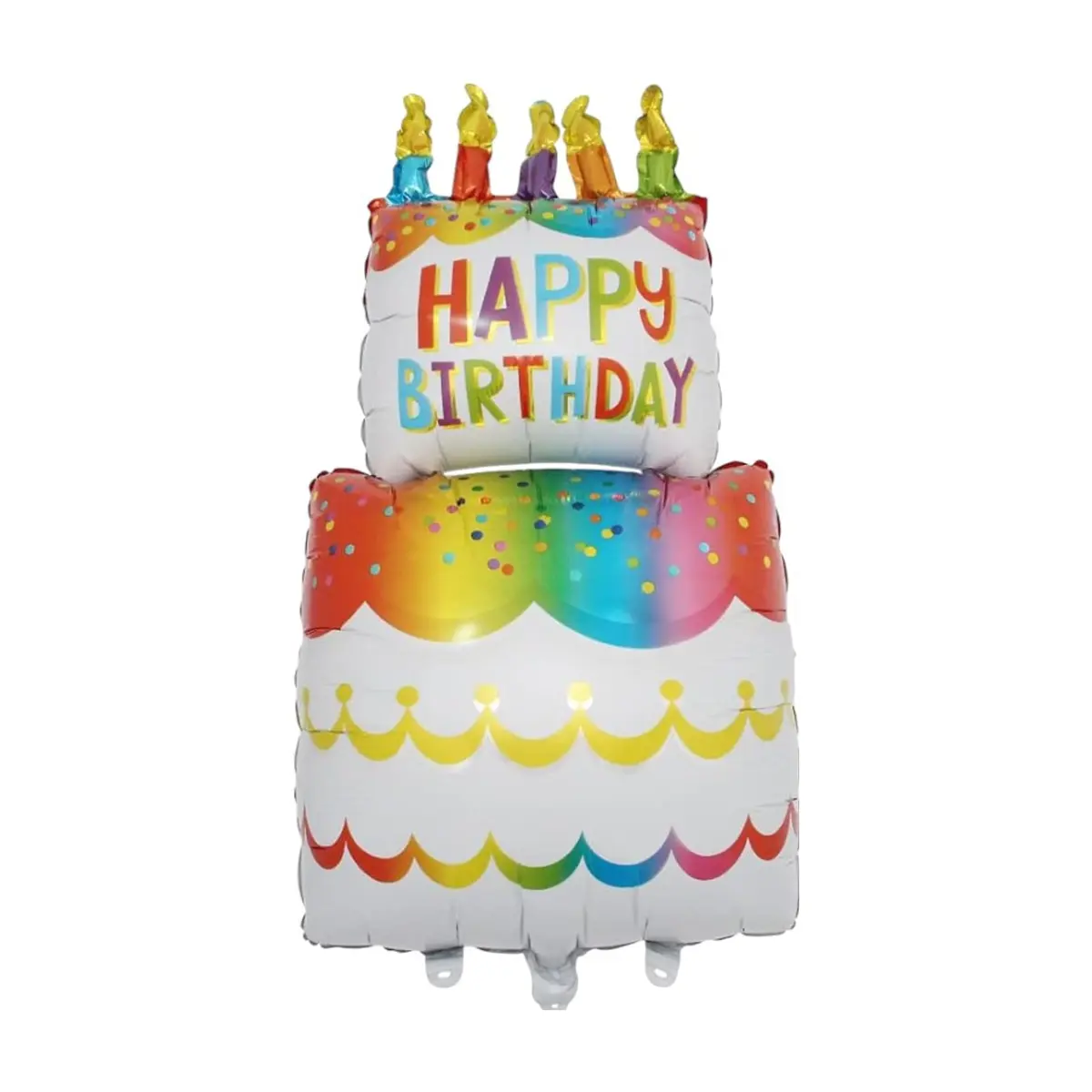 Globo Happy Birthday pastel 61 x 109 cm Ballon