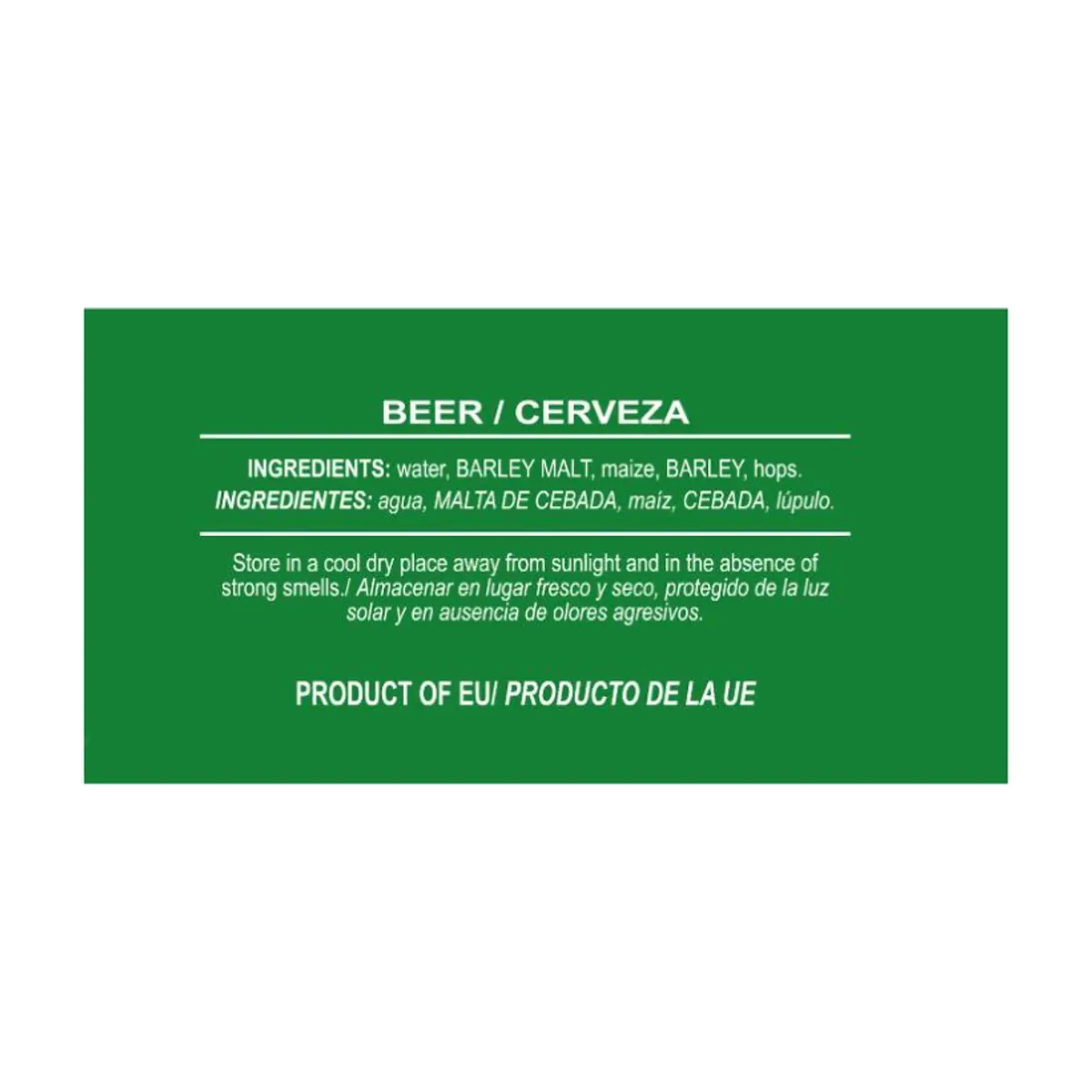 Cerveza YEYA (24 x 330 ml / 11.2 fl oz) - Thumbnail 2