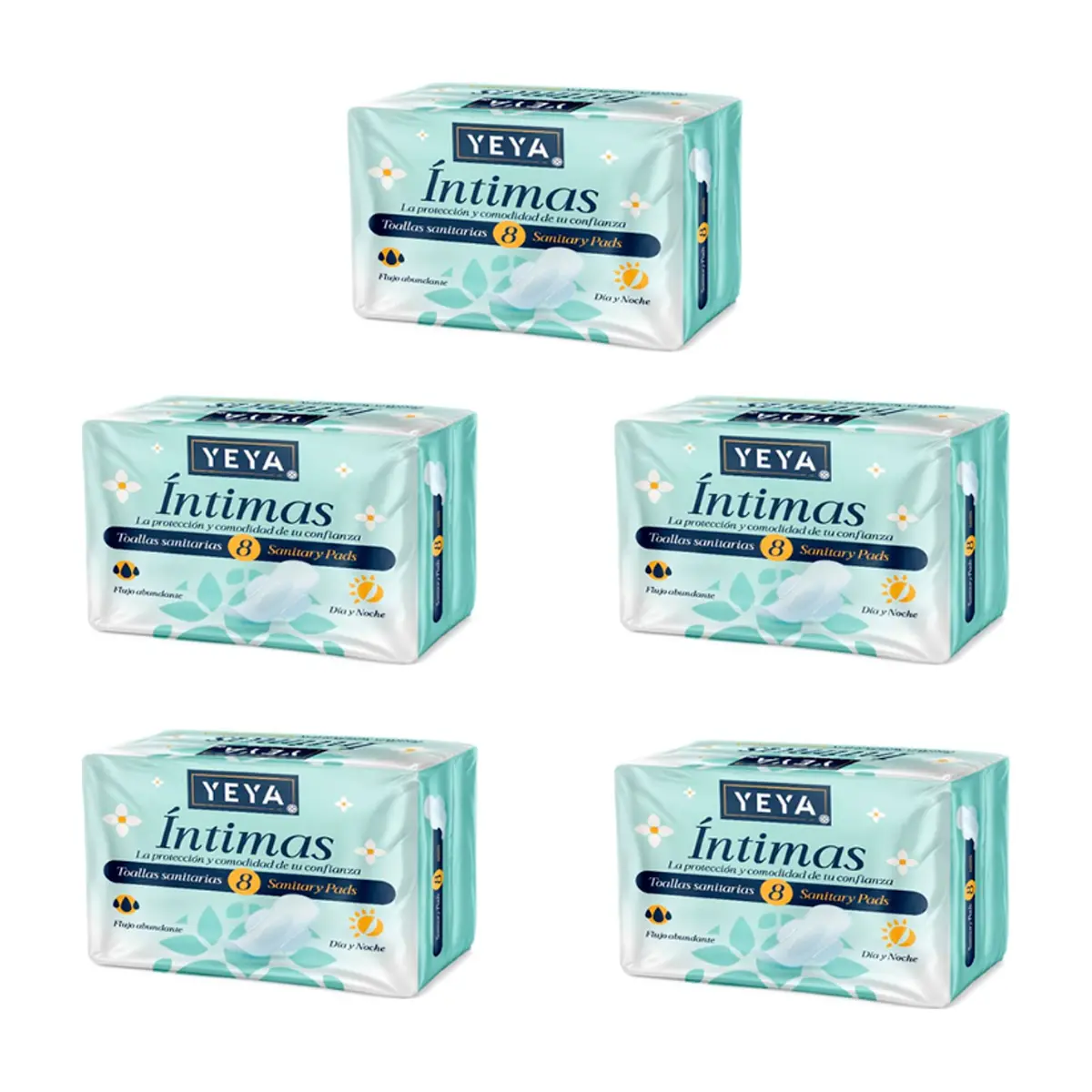 Íntimas YEYA (5 x 8 U)