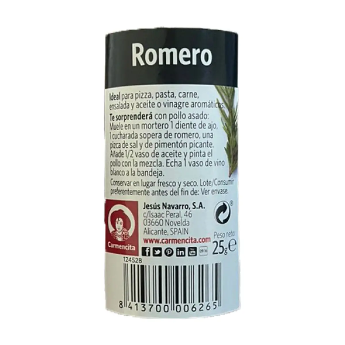 Romero Carmencita (25 g) - Thumbnail 2