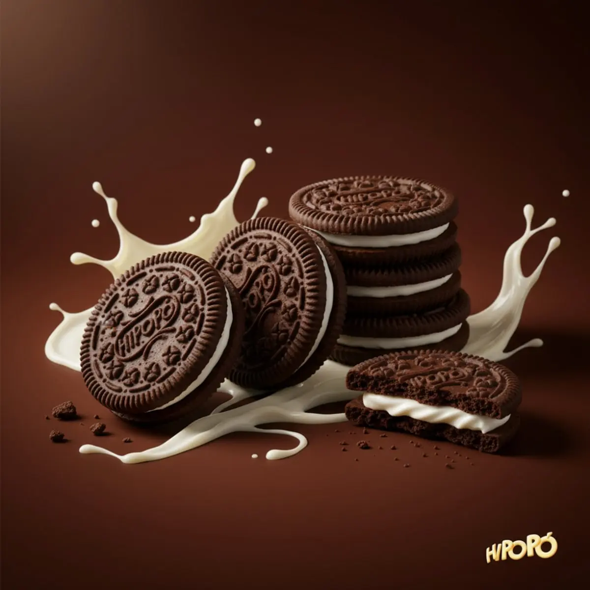 Galletas rellenas sabor vainilla Hipopó (6 x 80 g / 2.82 oz) - Thumbnail 2