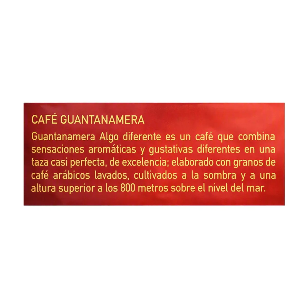 Café tostado y molido Guantanamera (1 kg / 2.2 lb) - Miniatura 4