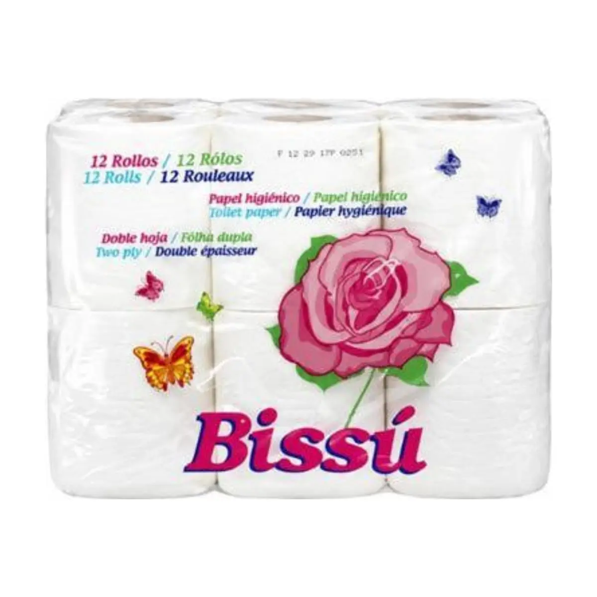 Papel Higiénico BISSU (12 rollos)