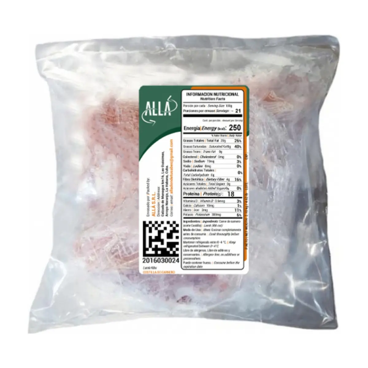 Costilla de carnero Allá (2.10 kg / 4.62 lb) - Miniatura 4