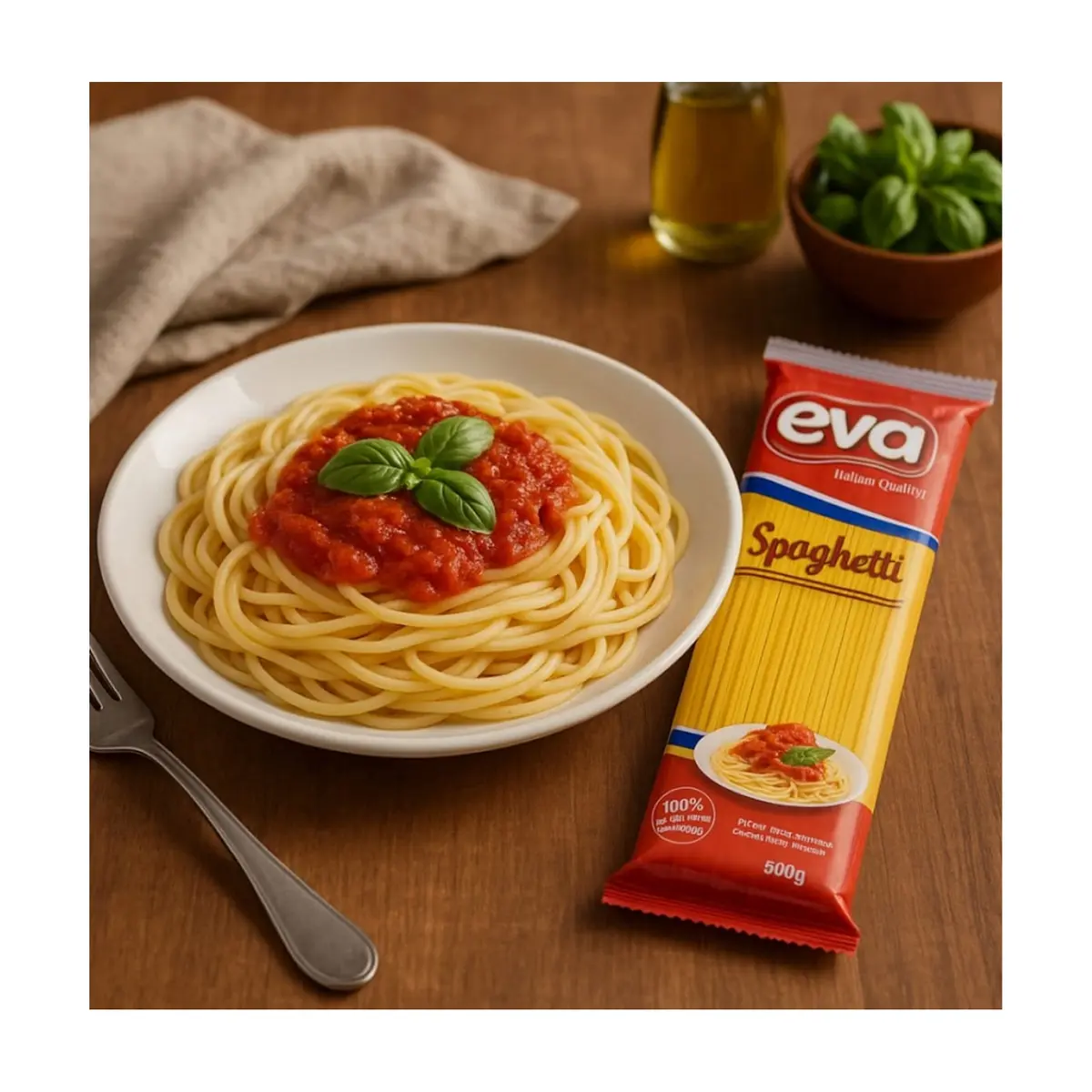 Espagueti Oba Eva (500 g / 1.1 lb) - Thumbnail 5