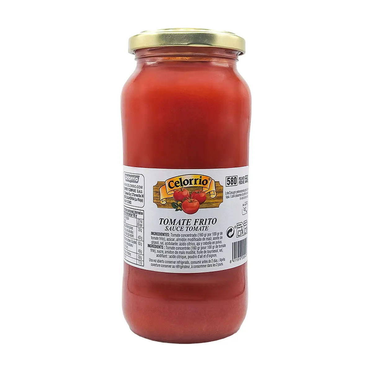 Tomate frito Celorrio (550 g / 1.21 lb) - Imagen 1