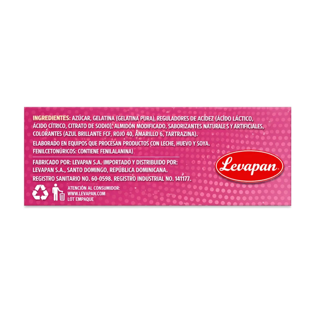 Gelatina sabor frambuesa Gel´hada (35 g / 1.23 oz) - Miniatura 3