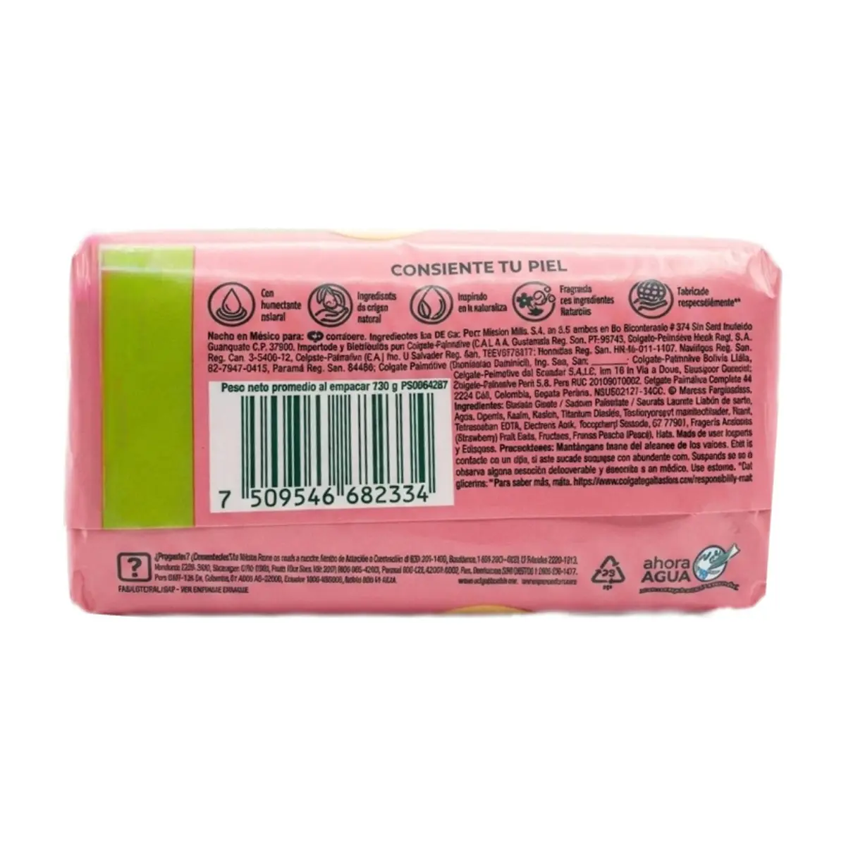 Jabón en barra naturals yogurt y frutas Palmolive (120 g) - Thumbnail 2