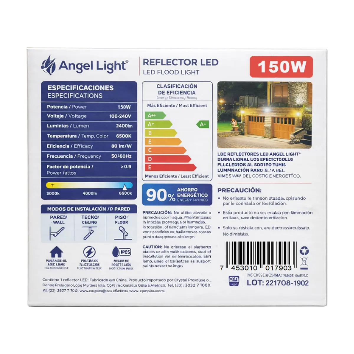 Lámpara reflectora LED de 150 W Angel Light - Thumbnail 3
