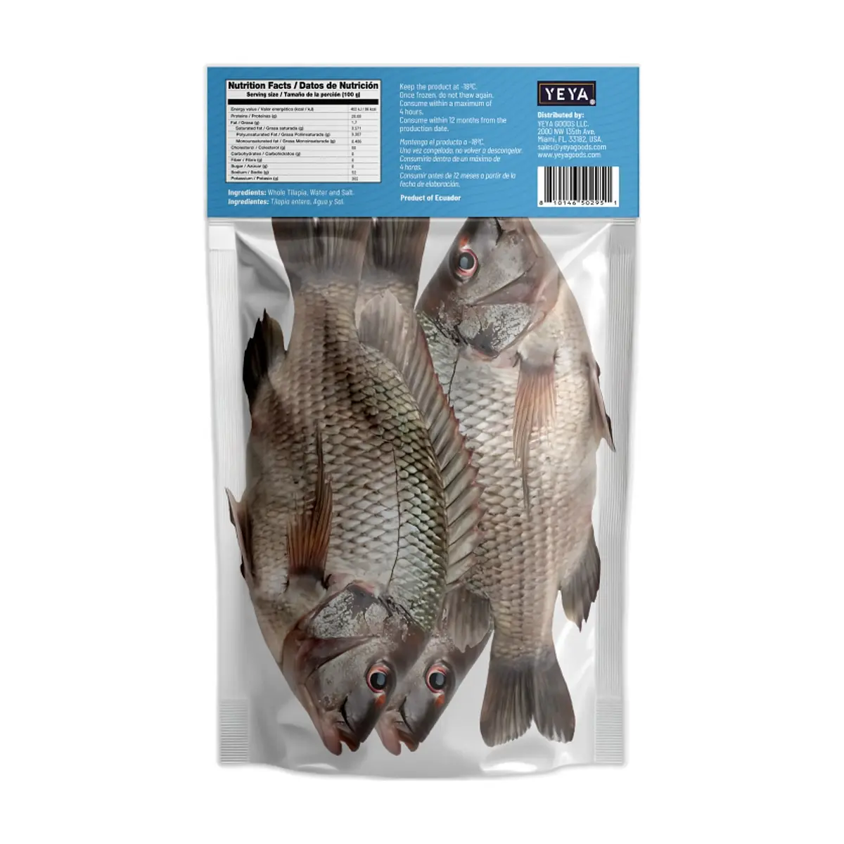 Tilapia entera YEYA (907 g / 2 lb) - Thumbnail 2