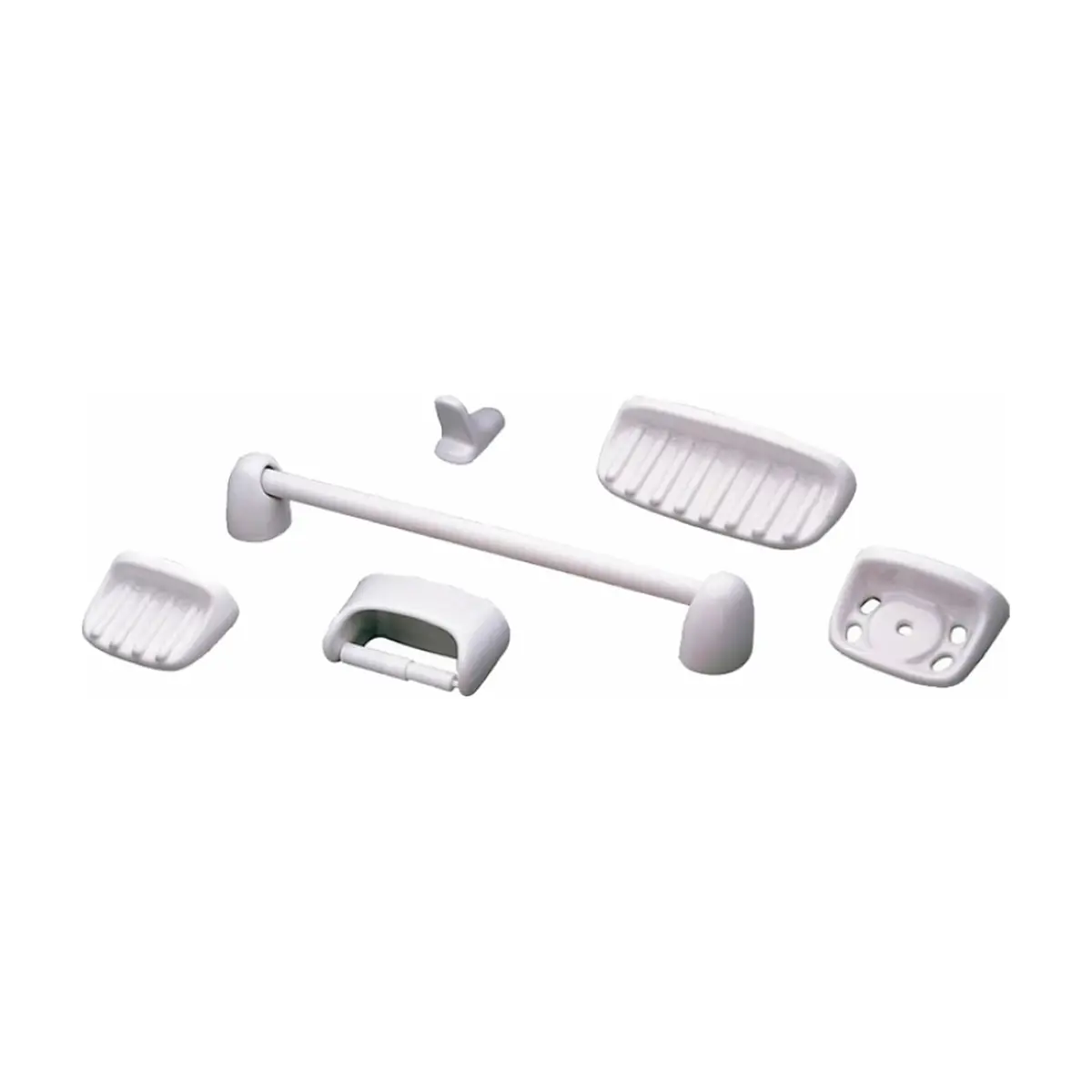 Juego completo de accesorios de porcelana para baño FV - Thumbnail 3