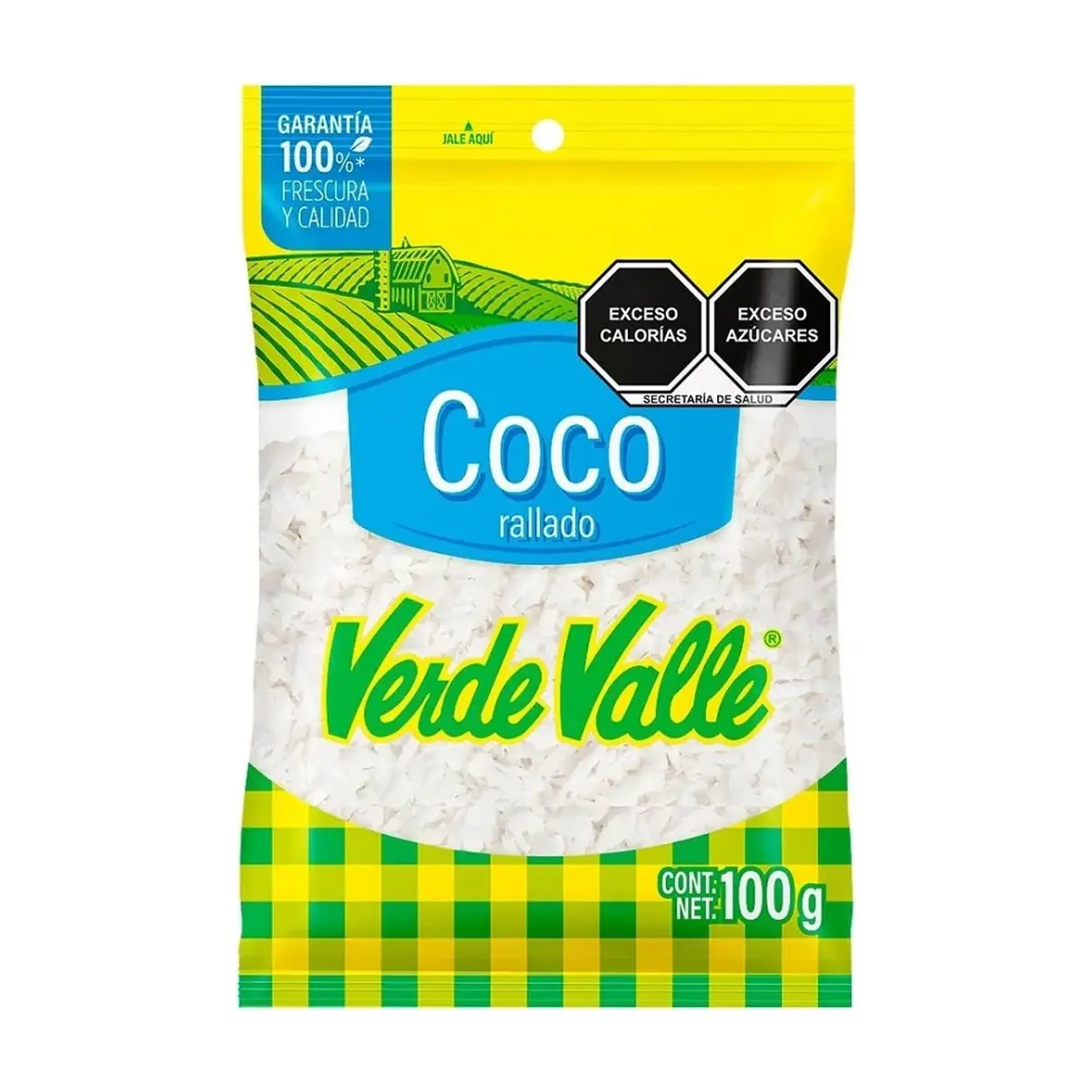 Coco rallado Verde Valle (100 g / 3.53 oz)